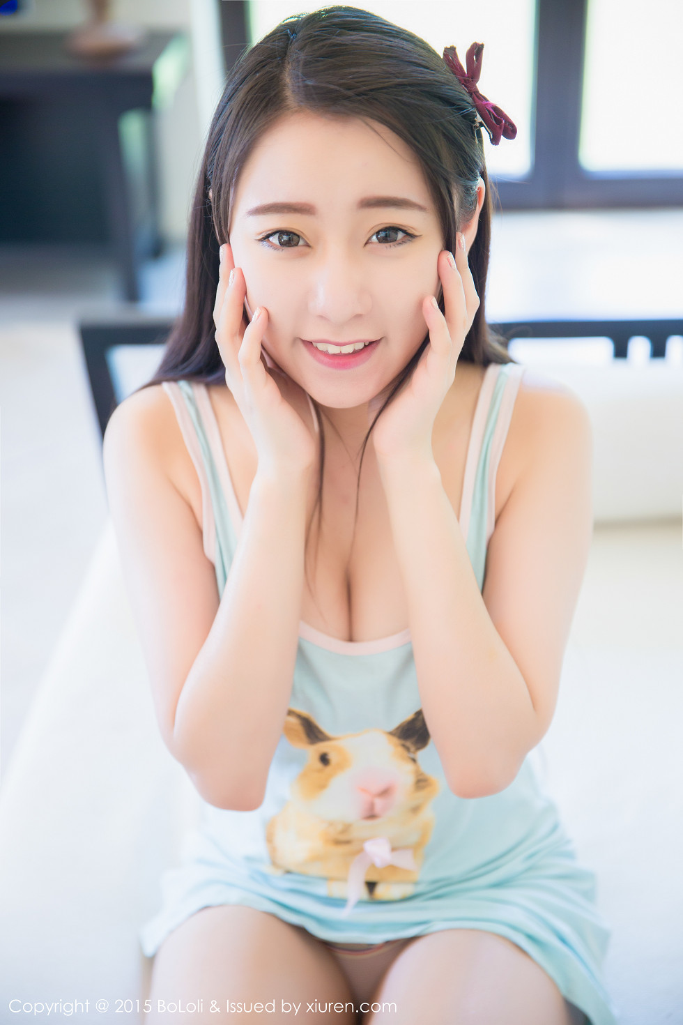 [BoLoli波萝社]Vol.019_嫩模朵比dobby三亚旅拍床上性感内裤迷人翘臀写真59P