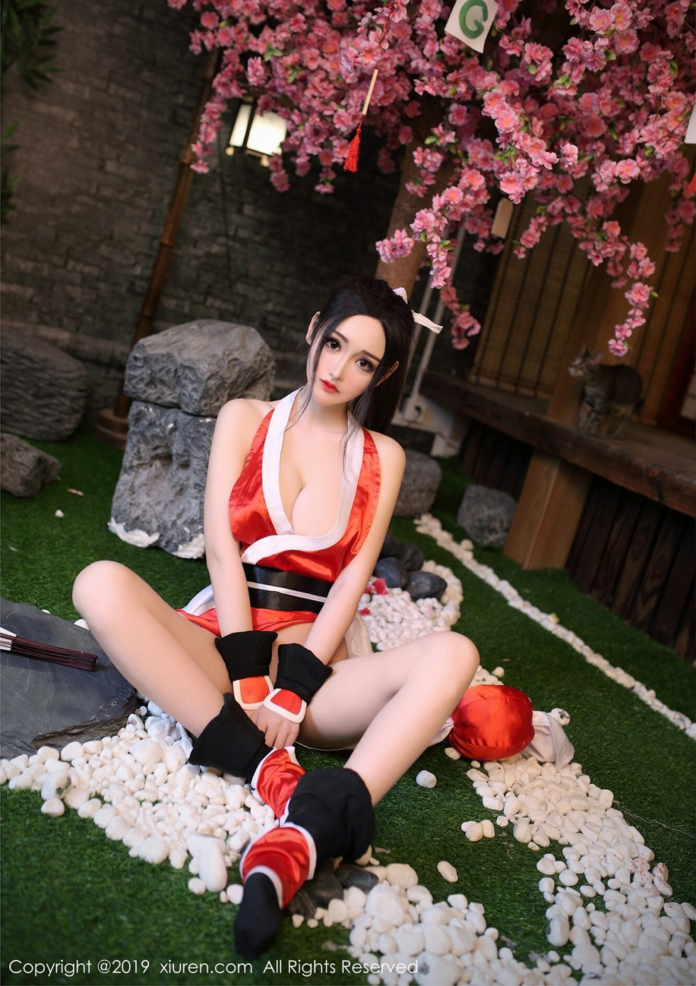 [XiuRen秀人网]No.1454_嫩模沈梦瑶私房不知火舞系列+王者荣耀COS完美诱惑写真45P