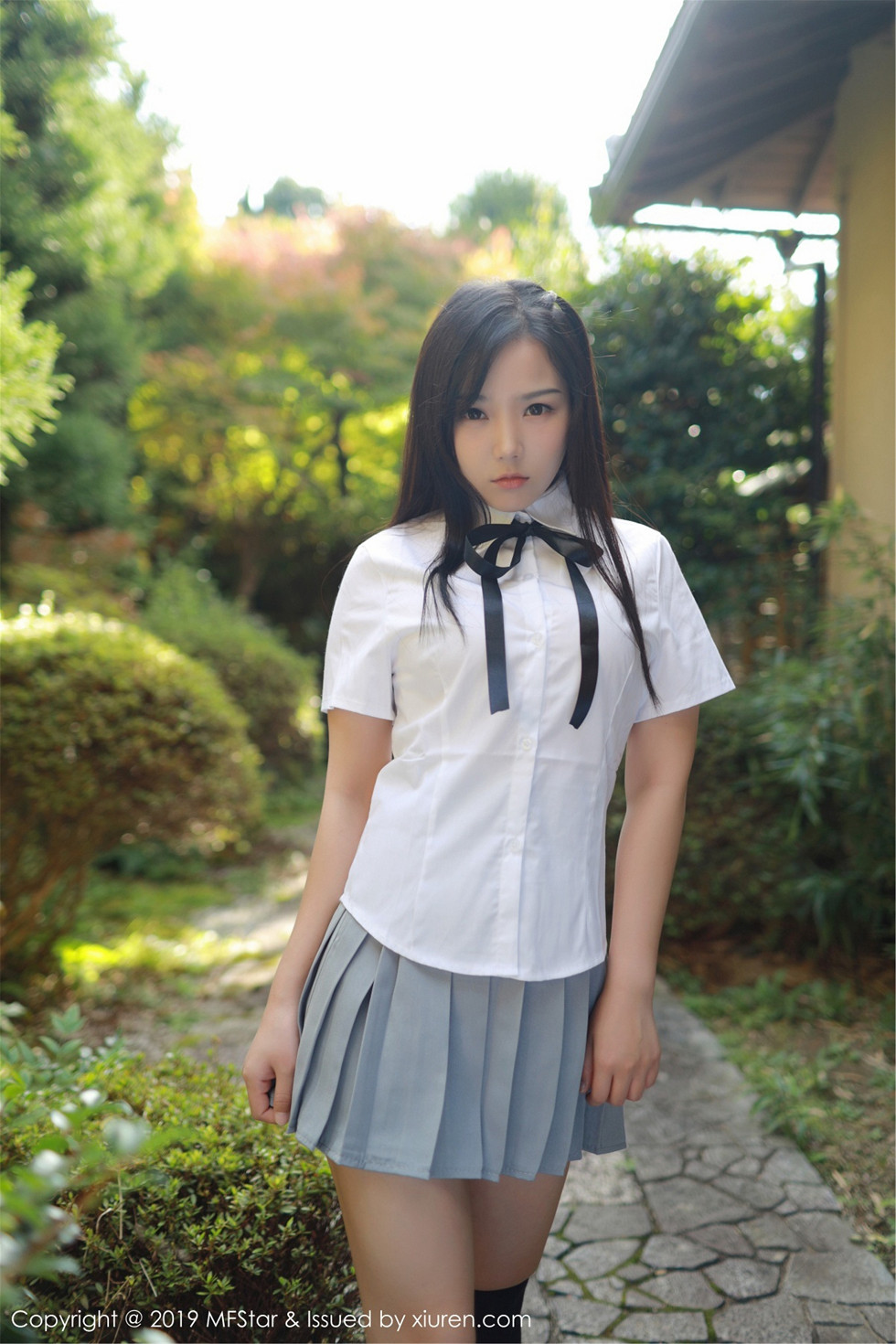 [MFStar模范学院]Vol.193_女神徐微微miar日本旅拍户外学生JK制服清爽迷人写真40P