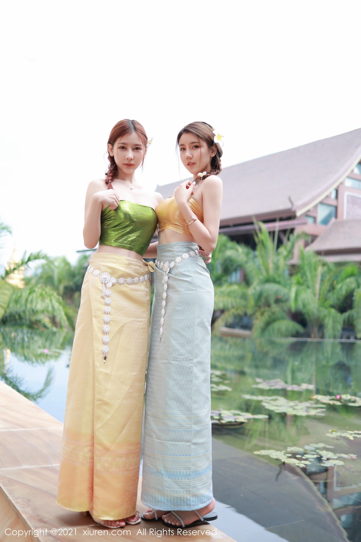 [XiuRen秀人网]No.3462_模特合集夏西＆尹甜甜异域风情主题半脱秀火辣身材诱惑写真51P