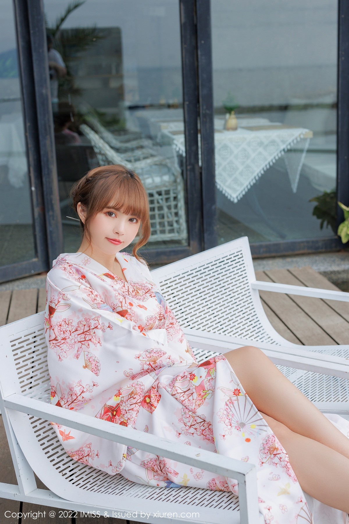[IMISS爱蜜社]Vol.676_模特张思允Nice云南心愿旅拍半脱和服露蕾丝内衣完美诱惑写真60P